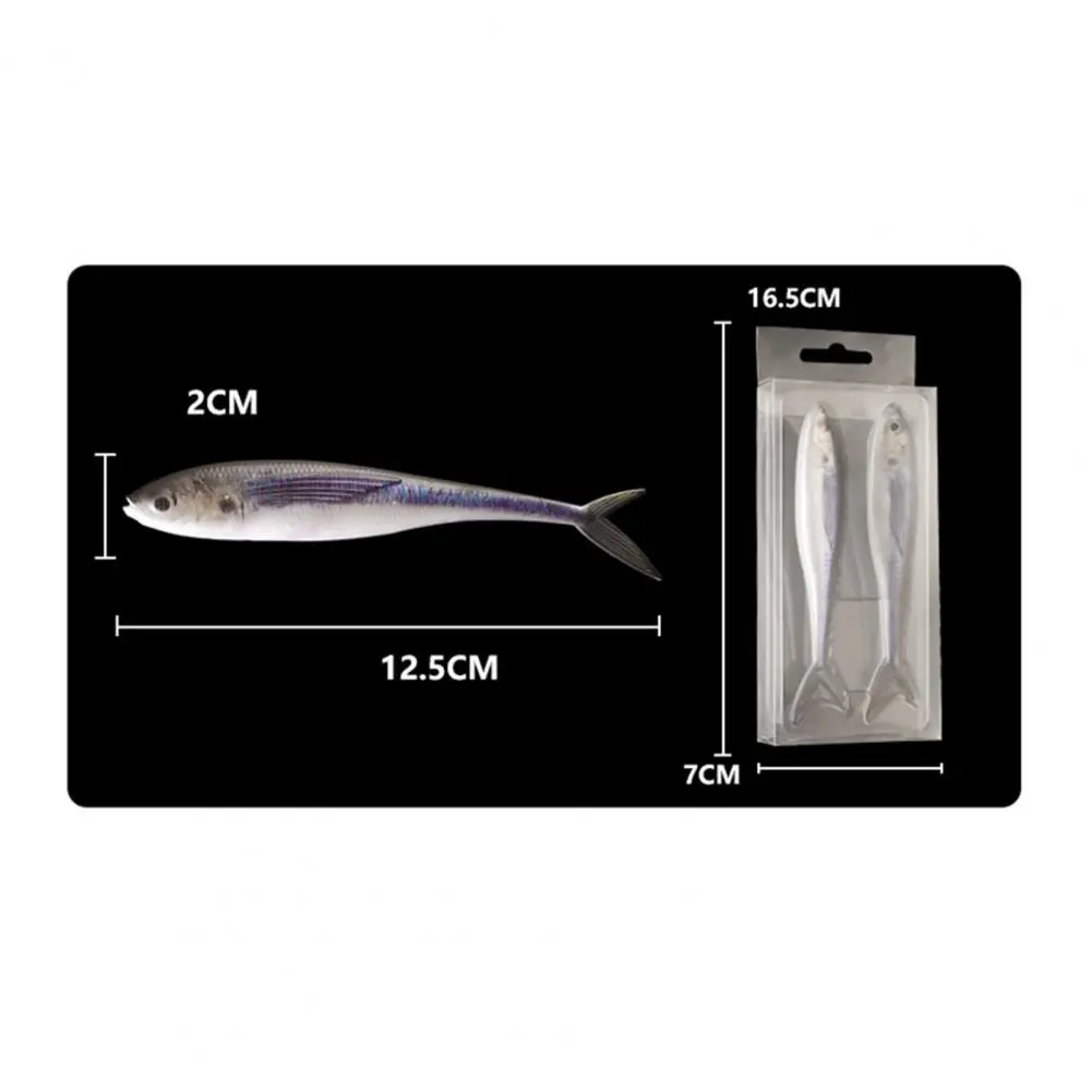 1 комплект рыболовной приманки 12,5 см/11 г, экологически чистая бионическая приманка яркого цвета, приманка для морской рыбалки, приманка для тунца, рыбалка на открытом воздухе
