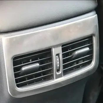 BJMYCYY для Mazda 3 Axela 2020 Декоративная рамка из нержавеющей стали для воздуховыпуска кондиционера в задней части автомобиля