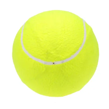 Большой Теннисный Мяч Гигантский Теннисный Мяч 1шт Войлок и Резина Зеленый Быстрая Инфляция Высокое Качество Для Детей Собака Забавные Игрушки Для Домашних Животных