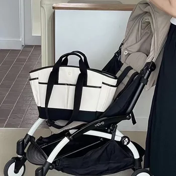 Модная сумка для беременных, органайзер для колясок, водонепроницаемая Многофункциональная сумка для детских подгузников, сумка для путешествий для мамы, сумка для детских вещей
